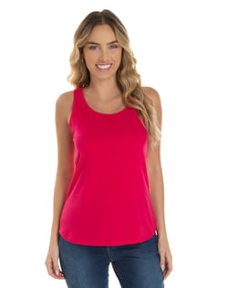 Regata Feminina de Algodão Premium Rosa Pink