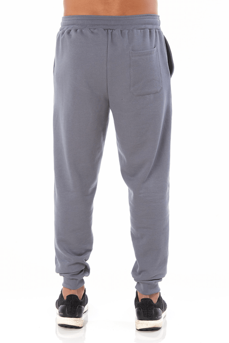 Kit 3 Calças Masculinas de Moletom Cinza Chumbo