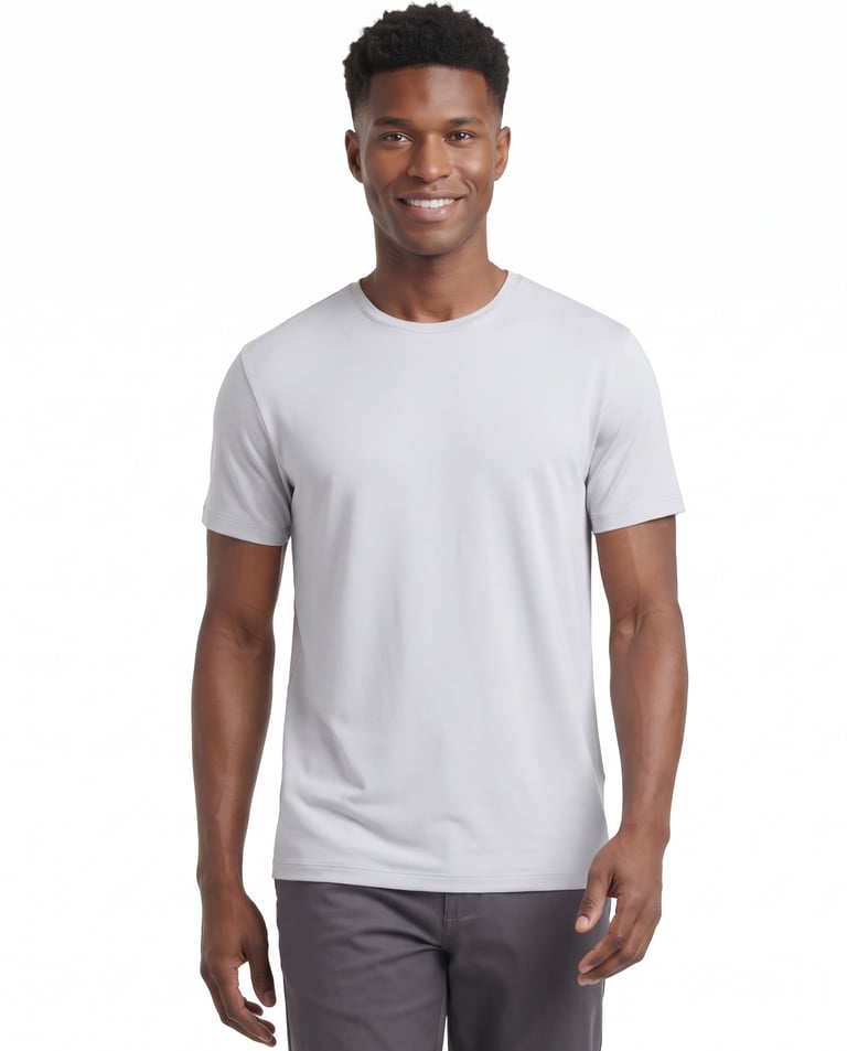 Camiseta Tech Modal Masculina Gelo