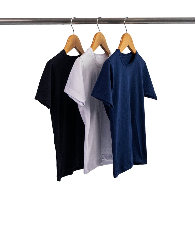 Kit 3 Camisetas Infantil de Algodão Penteado 02