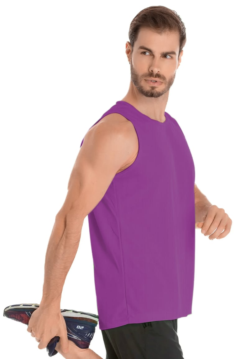 Regata Dry Fit Roxa Proteção UV 30+ 