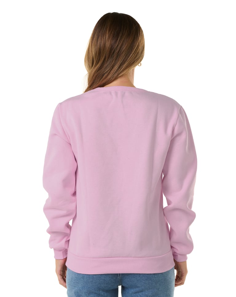 Kit 3 Blusões de Moletom Feminino Rosa Claro