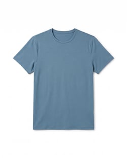 Camiseta Tech Modal Masculina Azul Topázio