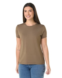 Kit 5 Camisetas Tech Modal Femininas 03