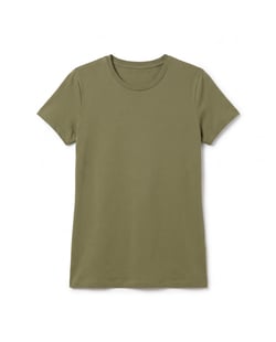 Camiseta Tech Modal Feminina Caqui