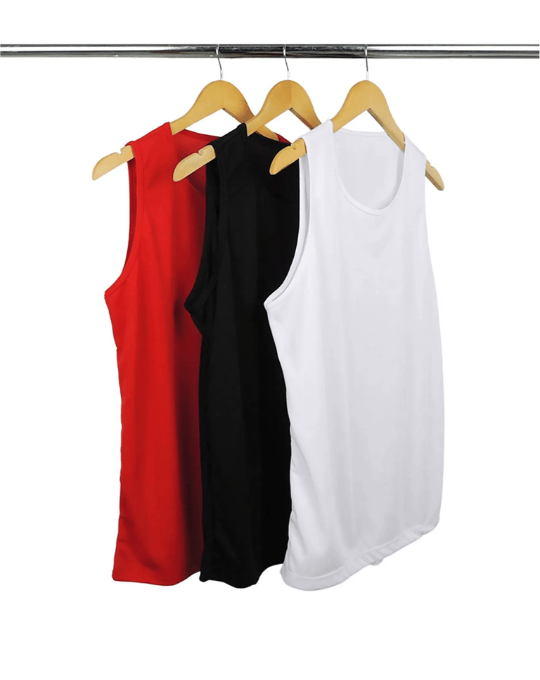 Kit 3 Regatas Masculinas Dry Fit Proteção UV 30+ 5