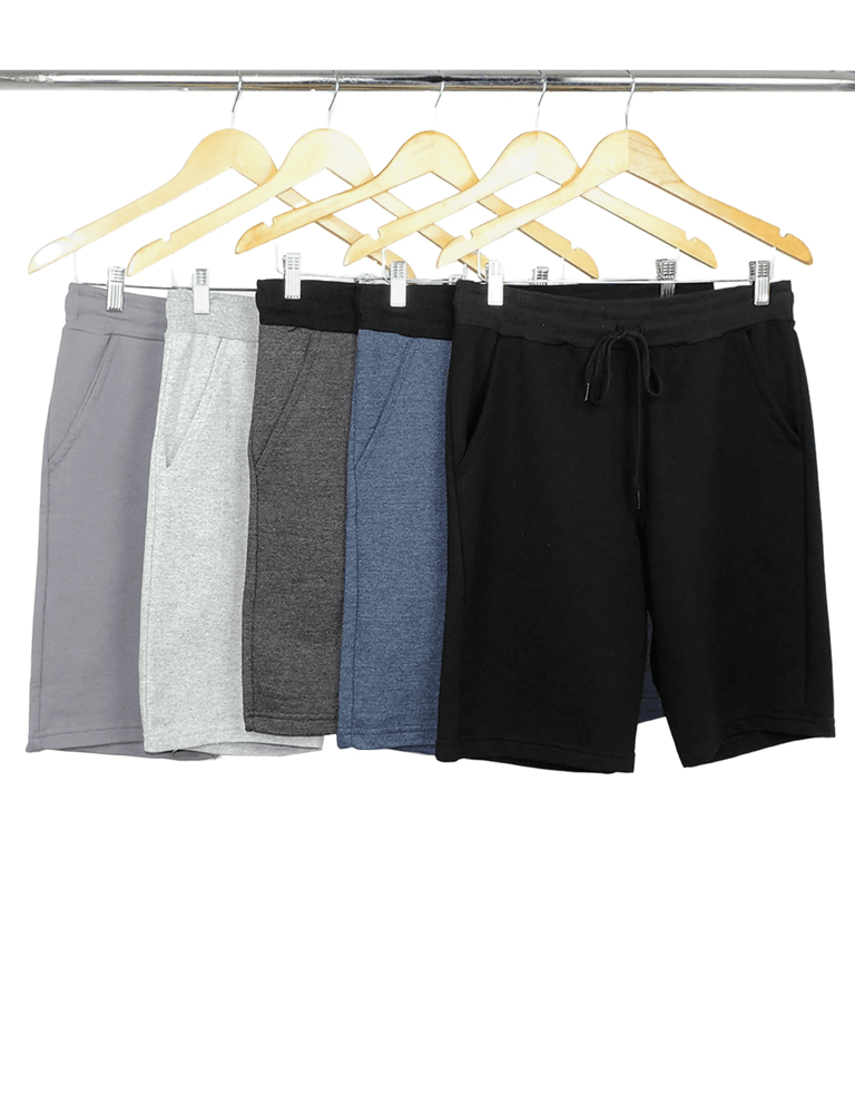 Kit 5 Bermudas de Moletom Masculinas 14
