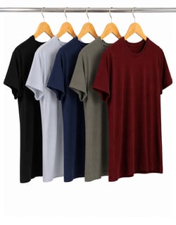 Kit 5 Camisetas Tech Modal Femininas 06