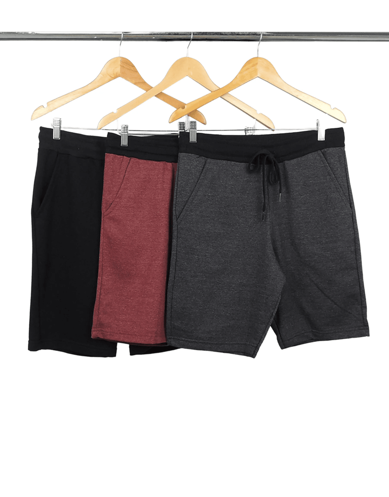 Kit 3 Bermudas de Moletom Masculinas 9