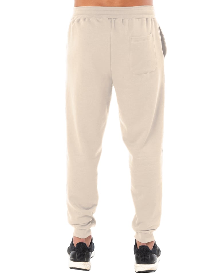 Calça Masculina de Moletom Areia
