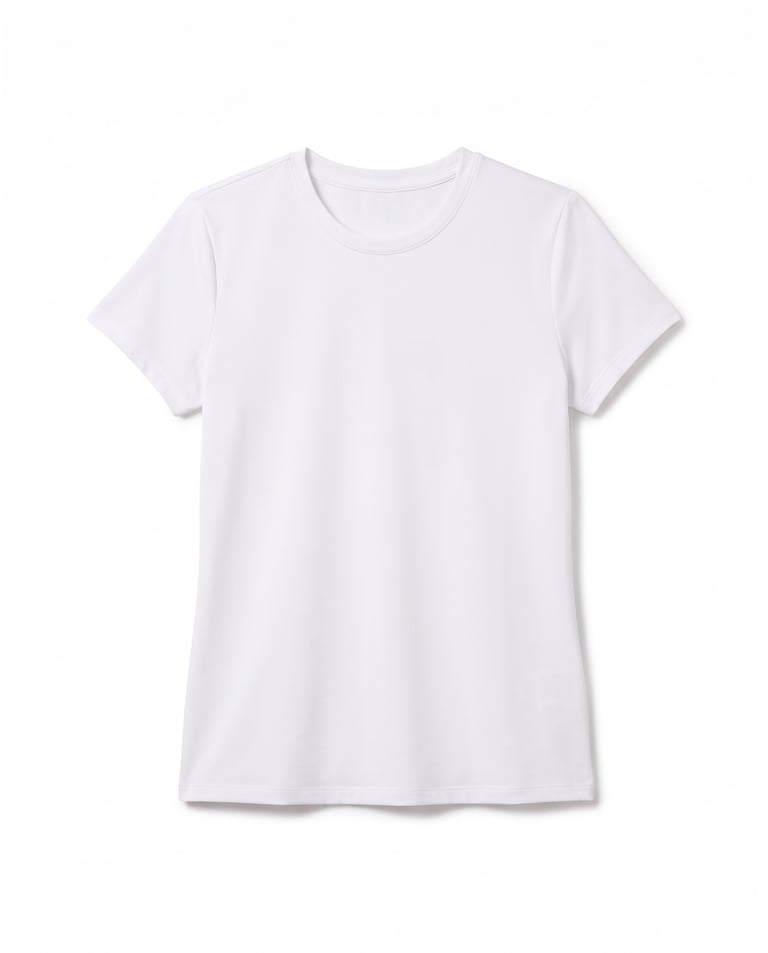 Camiseta Tech Modal Feminina Branca