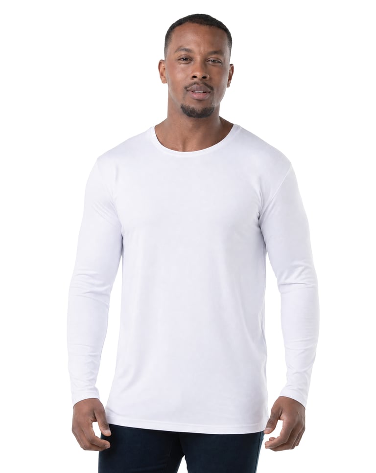 Kit 2 Camisetas Manga Longa Tech Modal Masculina