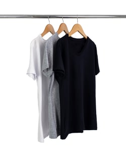 Kit 3 Camisetas Gola V Feminina de Algodão Premium 02