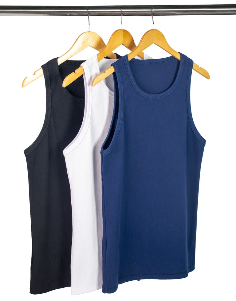 Kit 3 Regatas Masculinas Canelada em Ribana 05