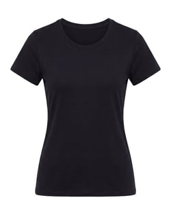 Baby Look de Algodão Premium Preta