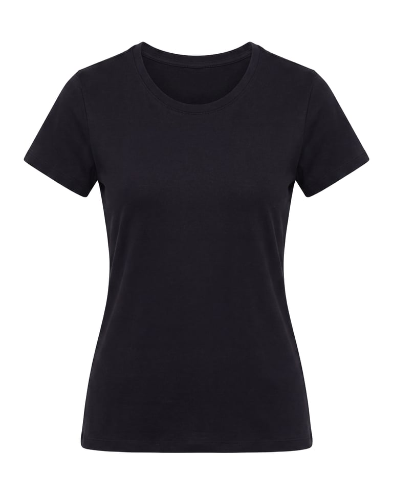 Baby Look de Algodão Premium Preta