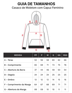 Kit 3 Moletons Canguru com Capuz Feminino 06