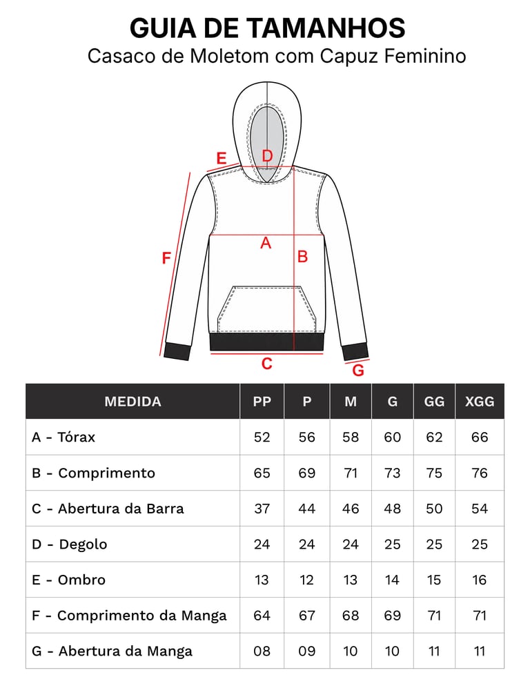 Kit 3 Moletons Canguru com Capuz Feminino 06