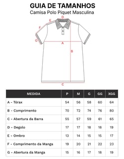 Camisa Polo Piquet Masculina Laranja