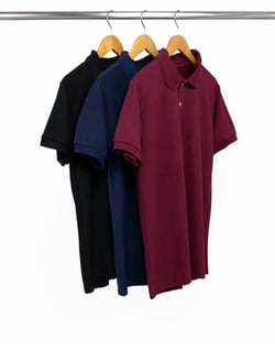 Kit 3 Camisas Polo Piquet Masculinas 04