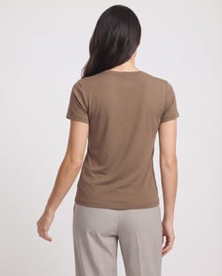 Camiseta Tech Modal Feminina Madeira