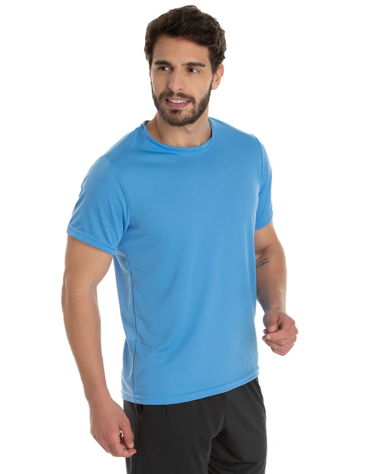 Kit 3 Camisetas Masculinas Dry Fit Proteção UV 30+ 7