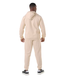 Conjunto Moletom Masculino com Capuz Areia 03