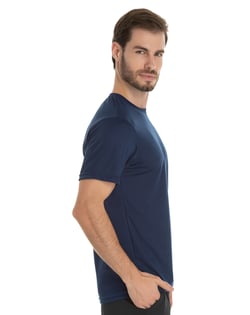 Camiseta Dry Fit Azul Marinho Proteção UV 30+