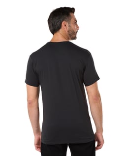 Camiseta de Algodão Egípcio Grafite