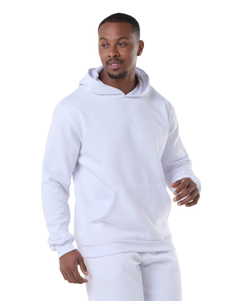 Kit 3 Moletons Canguru com Capuz Branco