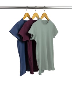 Kit 3 Camisetas de Algodão Egípcio Femininas 10