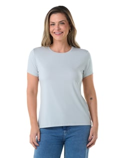 Camiseta Tech Modal Feminina Gelo
