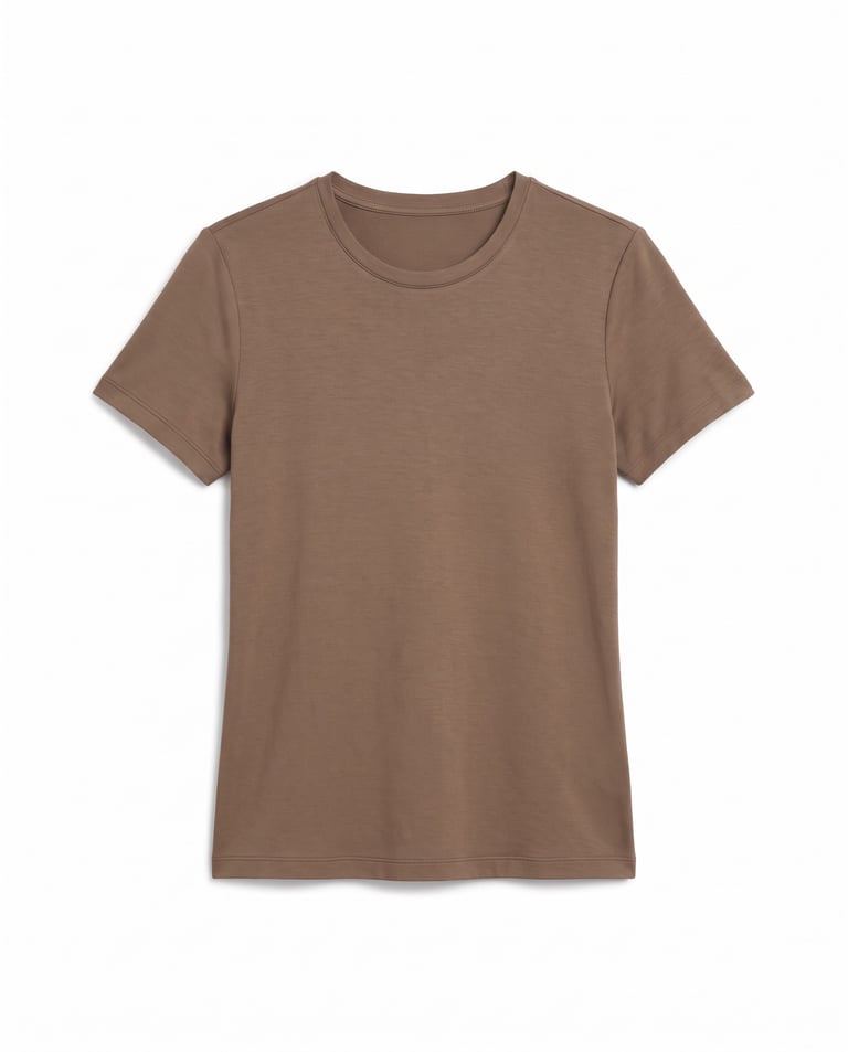 Camiseta Tech Modal Feminina Madeira