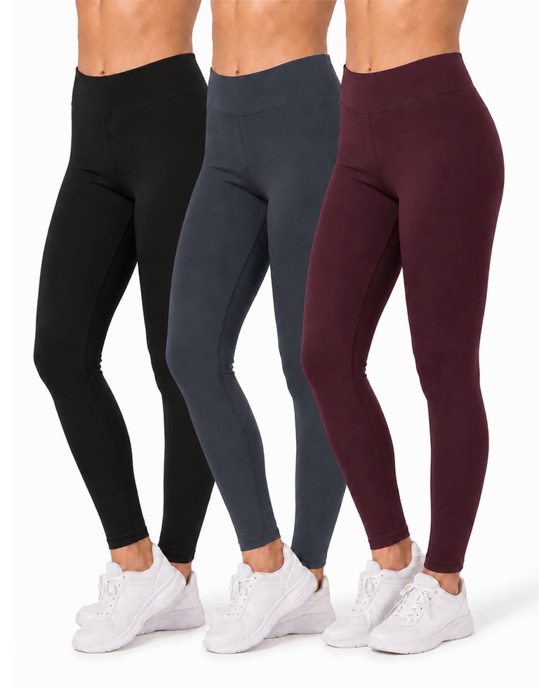 Kit 3 Calças Leggings Fitness Feminina 06