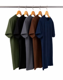 Kit 5 Camisetas Masculinas de Algodão Premium 04
