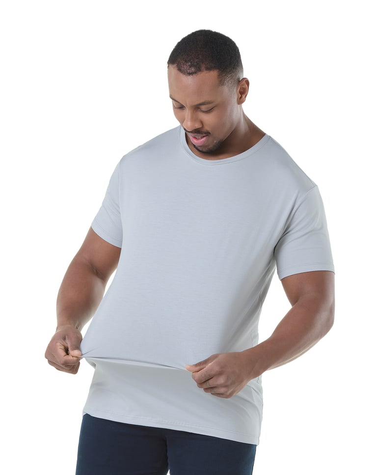 Camiseta Tech Modal Masculina Gelo