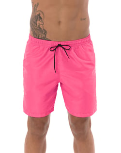 Short de Praia Masculino Rosa Pink