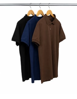 Kit 3 Camisas Polo Piquet Masculinas 06