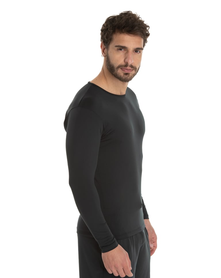 Kit 2 Camisetas Masculinas Segunda Pele Manga Longa 05