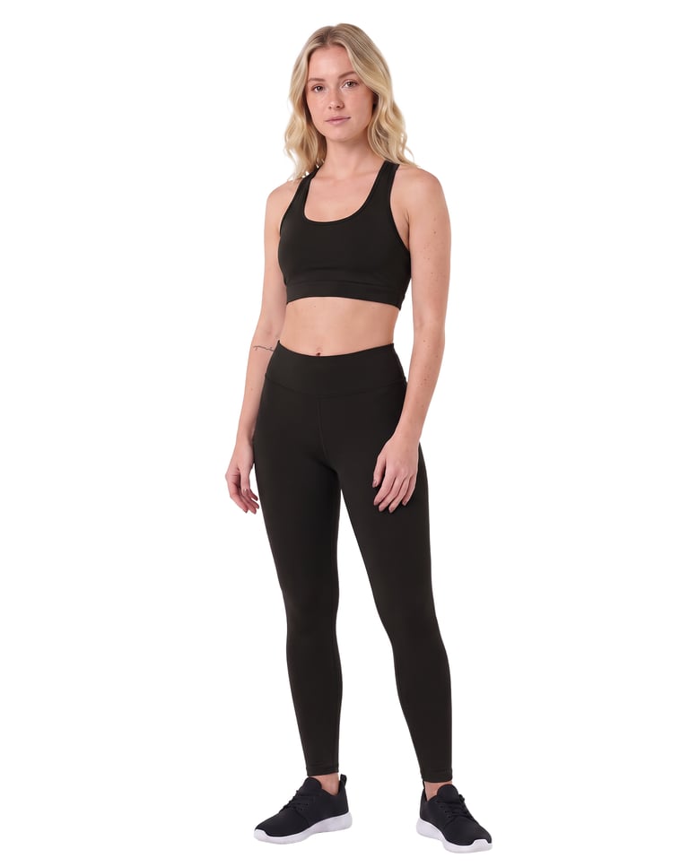 Conjunto Fitness Feminino Preto 01