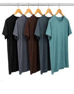 Kit 5 Camisetas Dry Poliamida Raglan Masculinas 04
