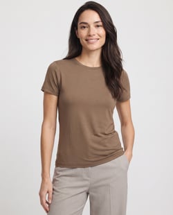 Camiseta Tech Modal Feminina Madeira