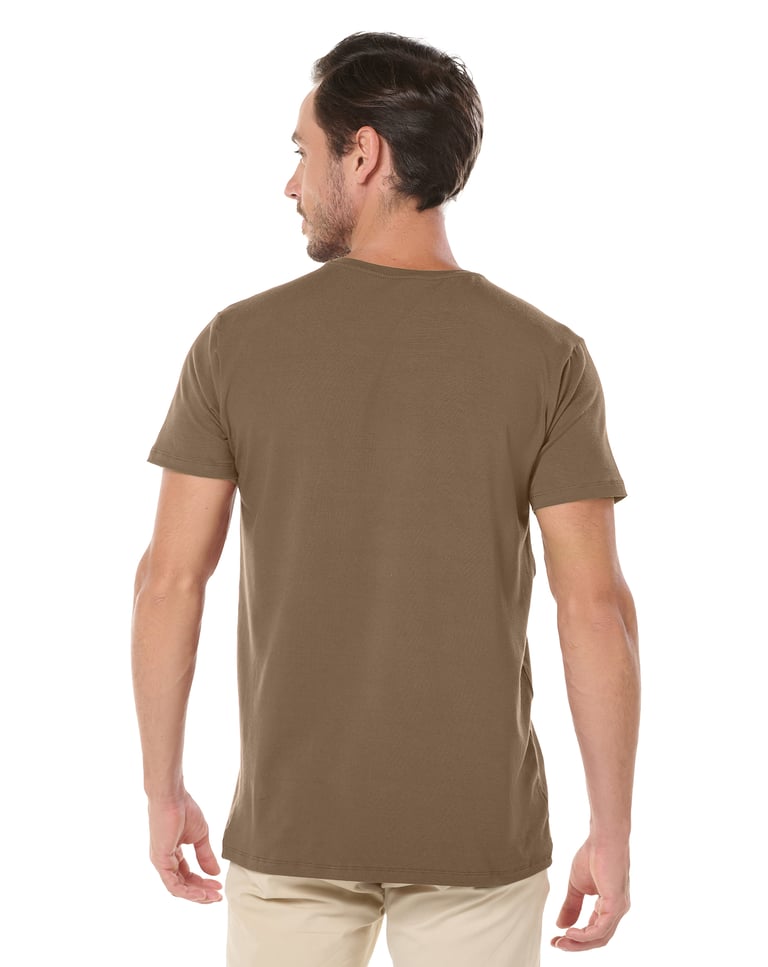 Camiseta Tech Modal Masculina Madeira