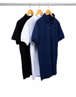 Kit 3 Camisas Polo Piquet Masculinas 13