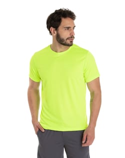 Camiseta Dry Fit Amarelo Fluorescente Proteção UV 30+
