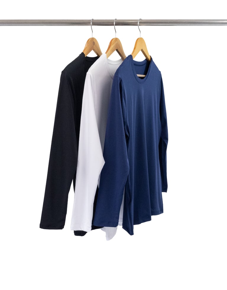 Kit 3 Camisetas Segunda Pele Manga Longa Masculina 2