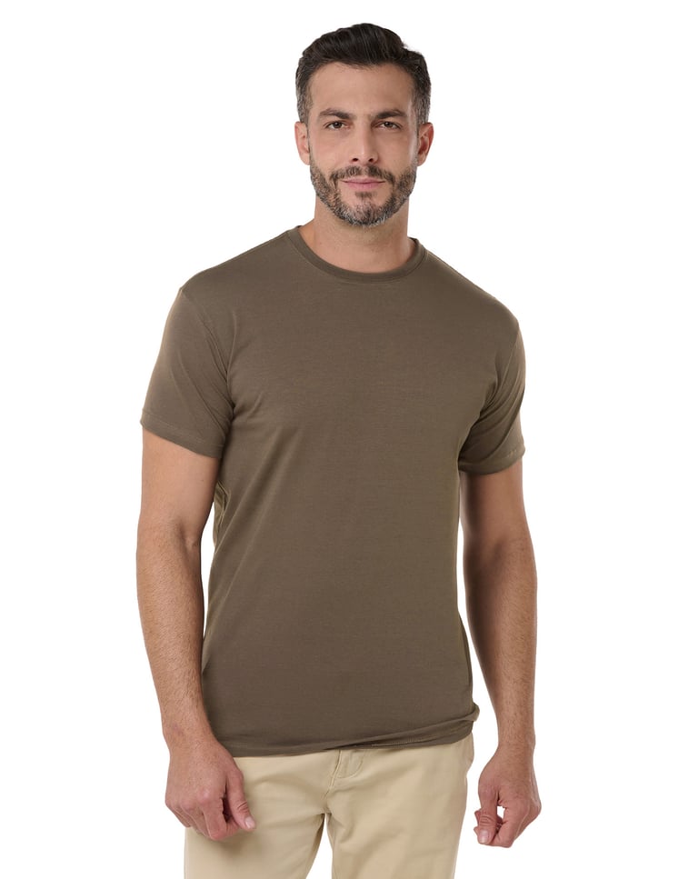 Camiseta de Algodão Egípcio Cinza Mineral