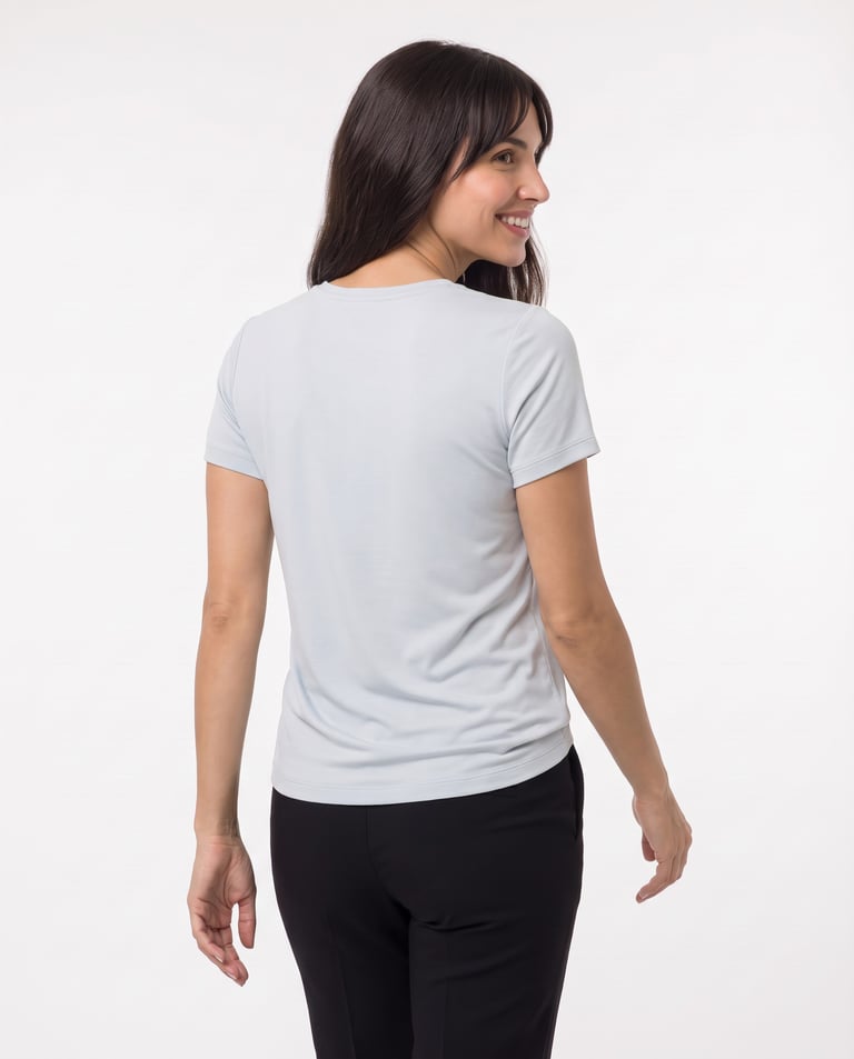 Camiseta Tech Modal Feminina Gelo