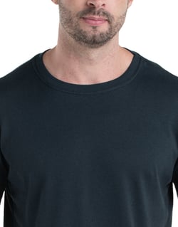 Camiseta Oversized Masculina Cinza Chumbo