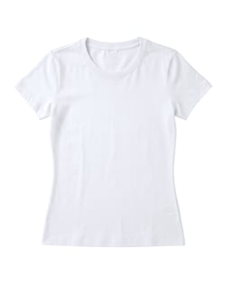 Baby Look de Algodão Premium Branca